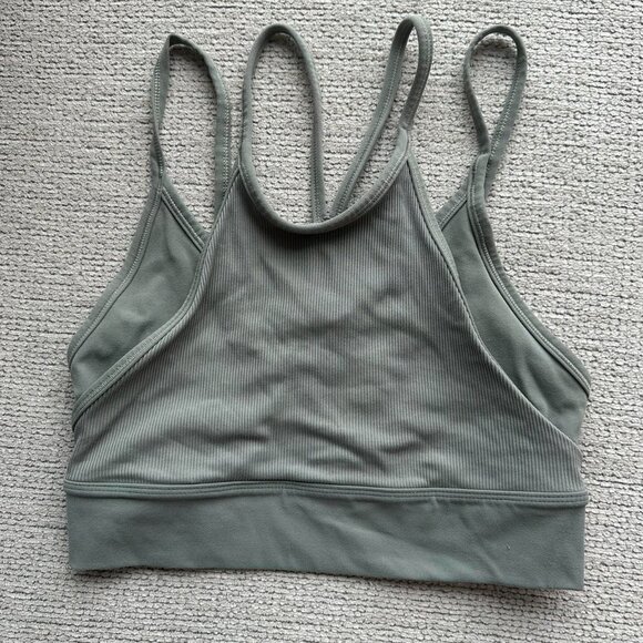 Pale Green Nike Sports Bra - Picture 3 of 3